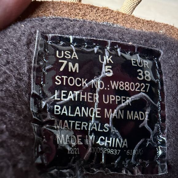 Wolverine Women's Torrent Cognac Brown Snow Boots Leather Rubber Duck Boots 7M - Picture 7 of 9